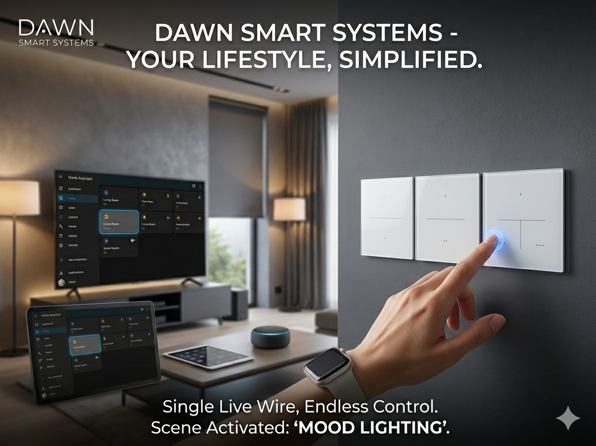 Dawn smart controls and display interface
